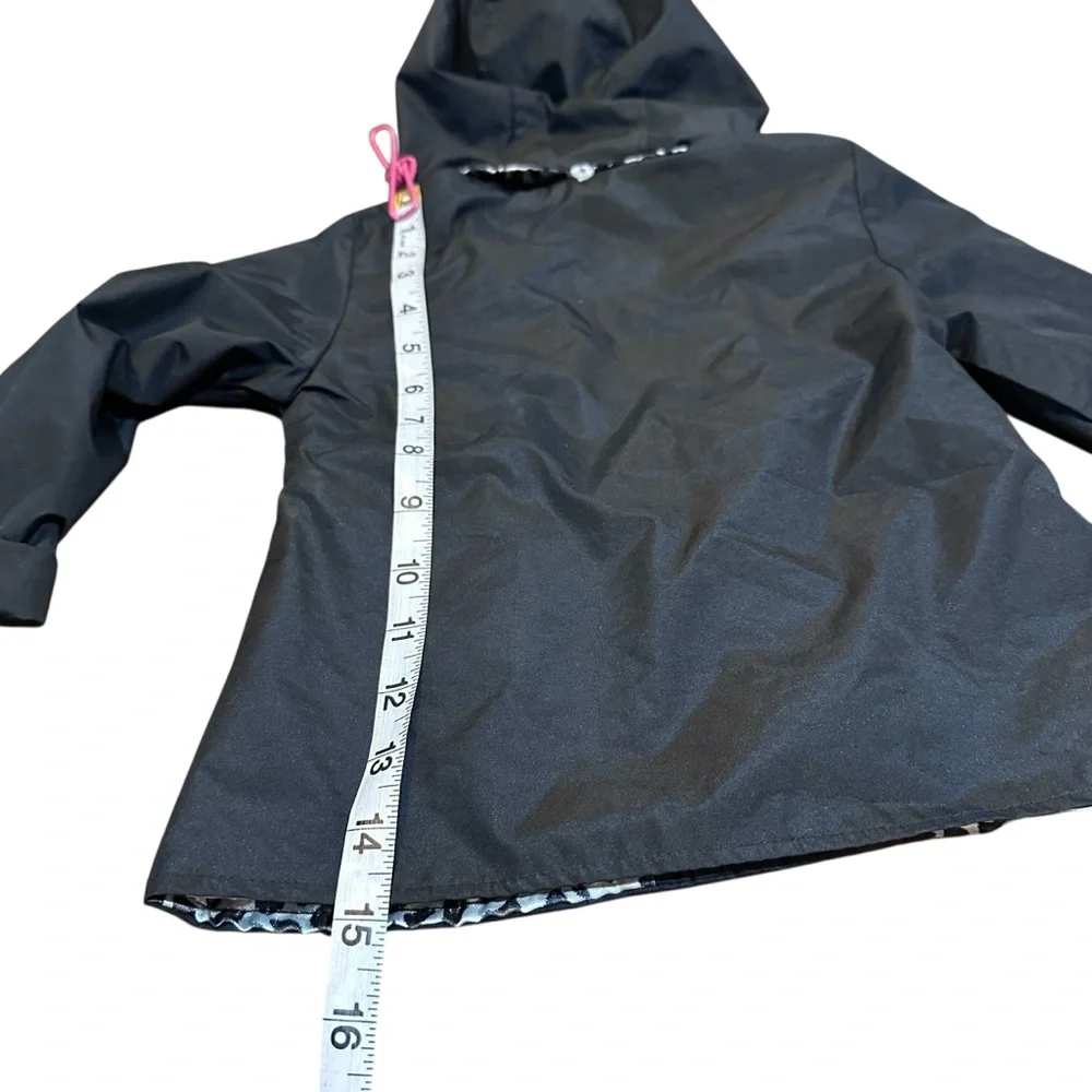 Pink Platinum Girls Double‎ Leopard rain Jacket sz 2T